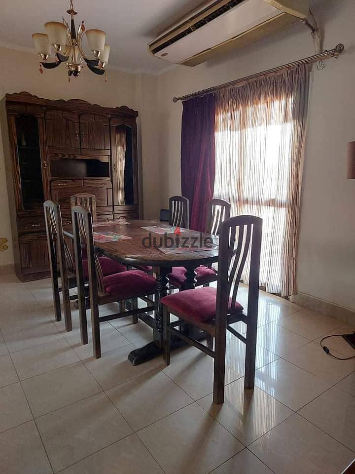 Furnished apartment for rent in front of the International Park in the 7th District in Nasr City 5