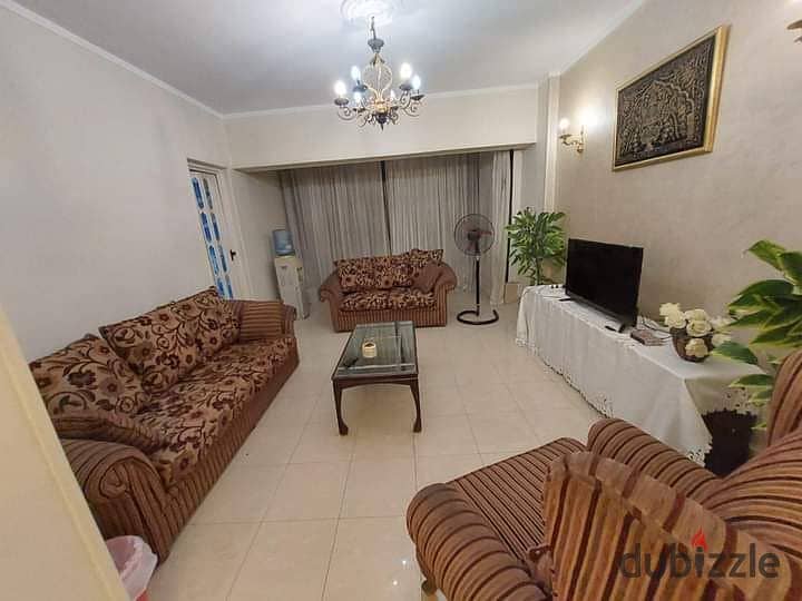 Furnished apartment for rent in front of the International Park in the 7th District in Nasr City 6