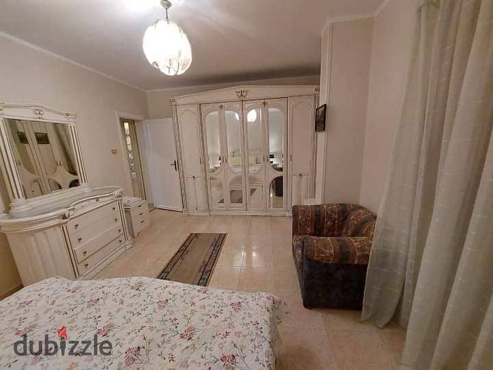 Furnished apartment for rent in front of the International Park in the 7th District in Nasr City 13