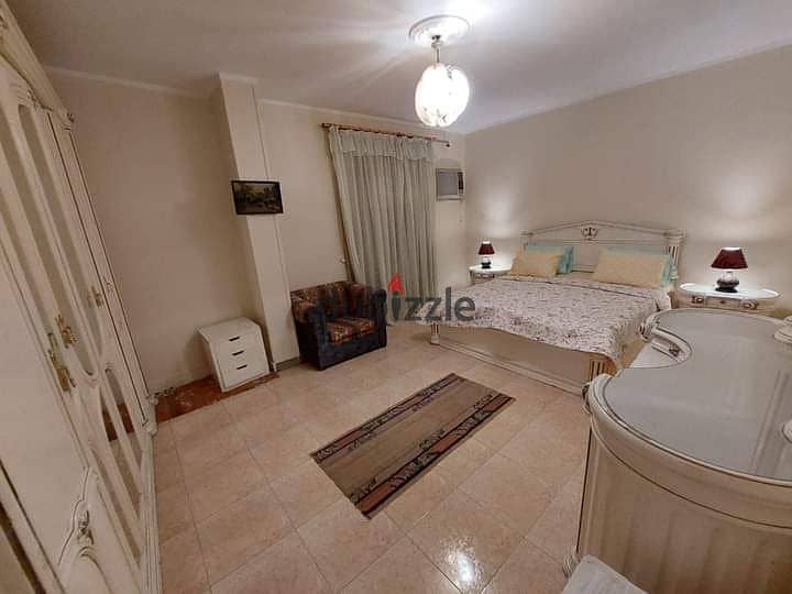 Furnished apartment for rent in front of the International Park in the 7th District in Nasr City 14