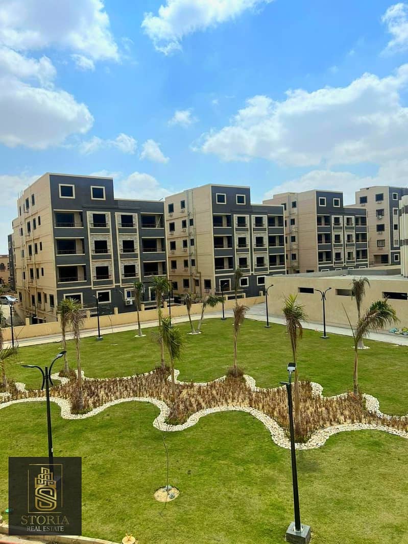 With a down payment of 1,200,000, receive your apartment in the heart of the Fifth Settlement, next to the American University in Cairo. 13