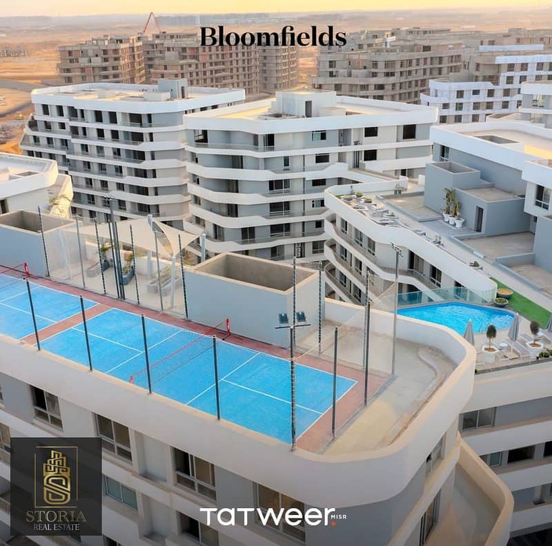 For a limited time, a super luxury apartment for sale in Bloomfields Compound, in installments over 10 years without any interest and only 10% down pa 4