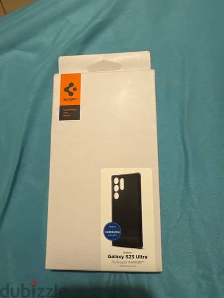 s23 ultra original spigen cover used and original focus glass screen p 1