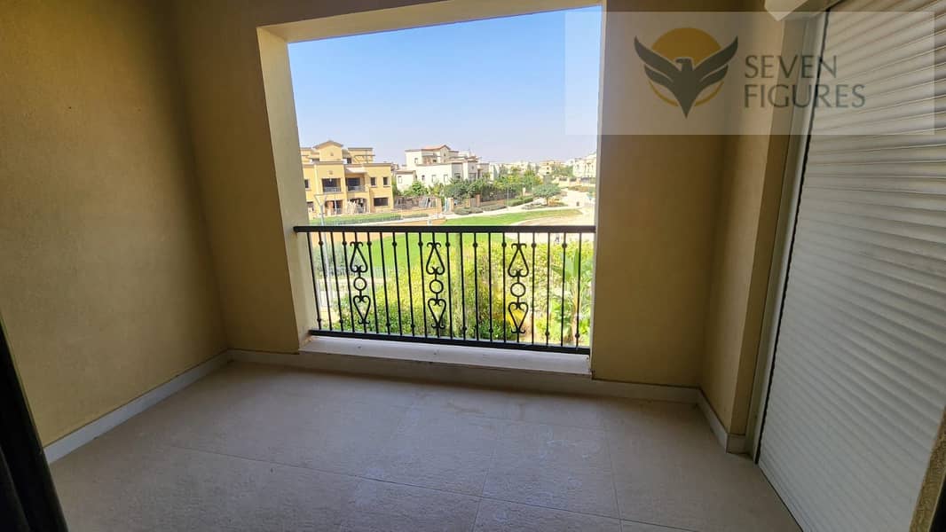 Twinhouse for sale Mivida new cairo Very Prime location Fully Finished with ACs and fully furnished ready to move with big garden facing north + roof 17