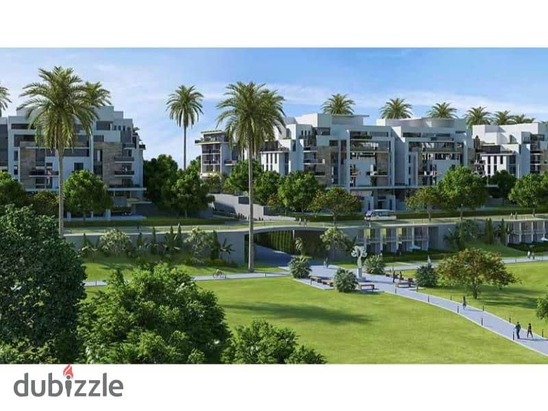 Apartment  With down payment and installments Lagoon Phase for sale in mountain view i city october ماونتن فيو اي سيتي اكتوبر 4