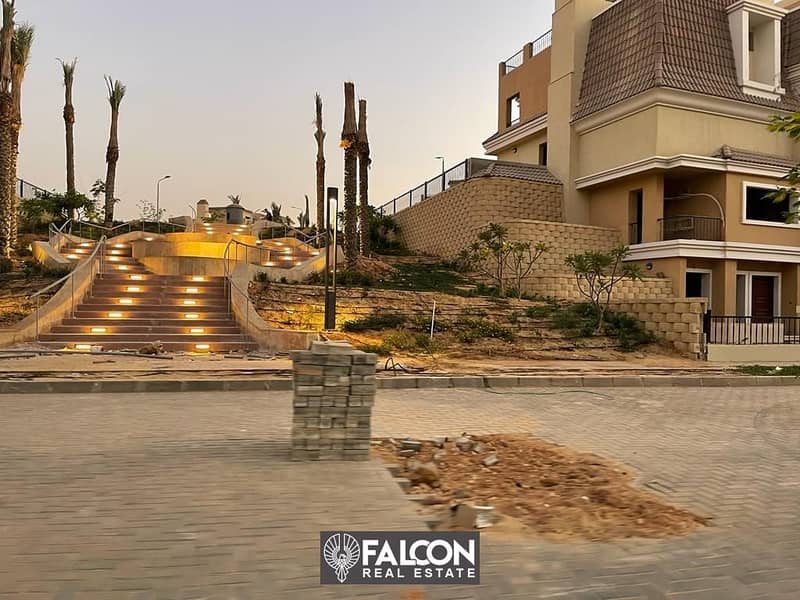 villa 239sqm for sale in sarai mostakbal city with installments over 8 years 4