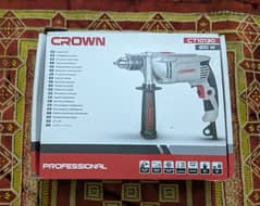 شنيور كراون (Crown (CT10130 عادي ودقاق 810w استعمال بحالة جيدة .