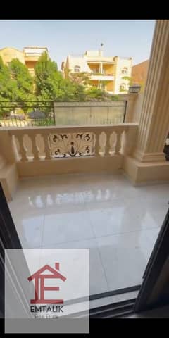 An Ultra Super lux Finished Ready to move ground floor apartment with garden in Al Narges