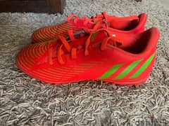 ADIDAS PREDATOR EDGE. 4 TURF FOOTBALL SHOES