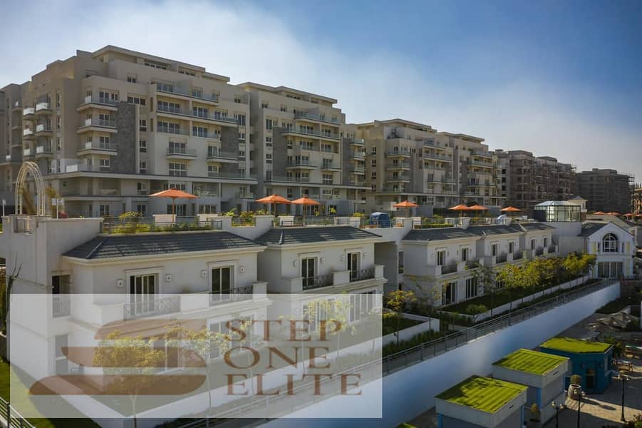 2 bedroom apartment for sale in installments in the best compound in the Fifth Settlement 7