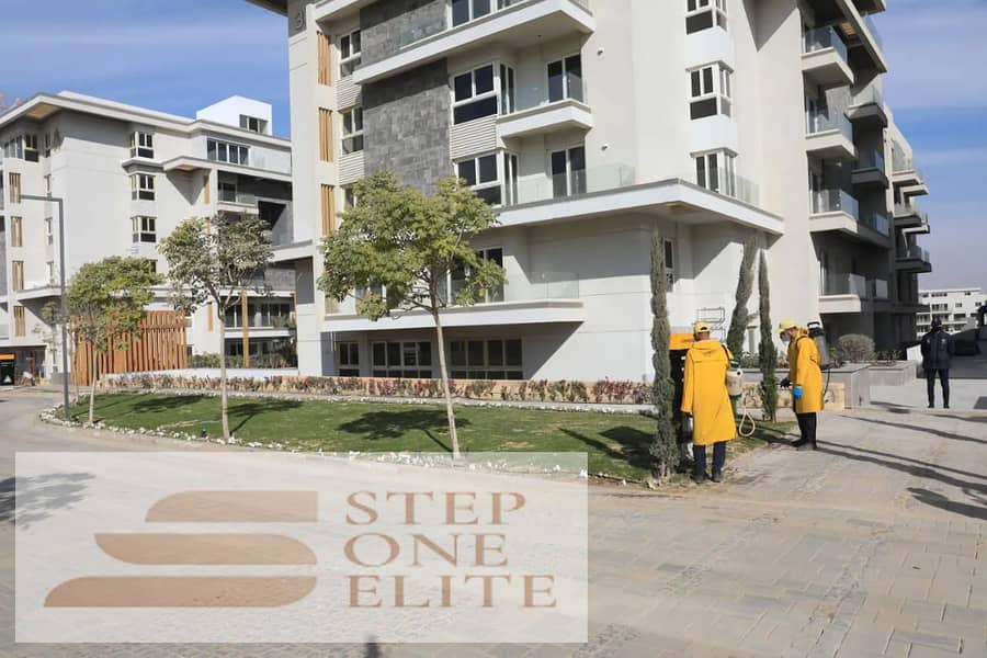 2 bedroom apartment for sale in installments in the best compound in the Fifth Settlement 9