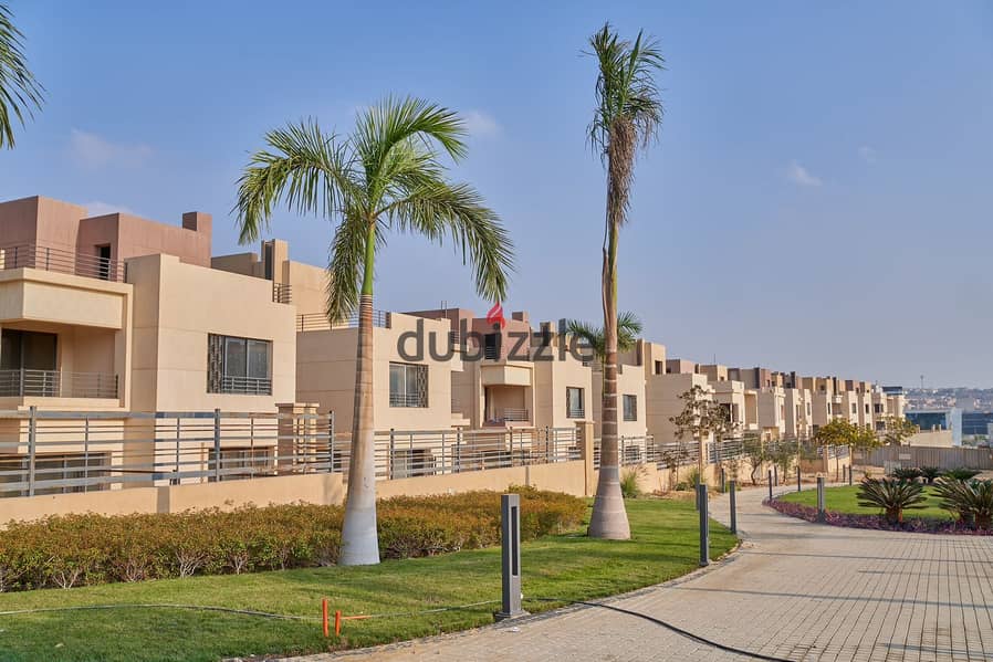 For rent, a twin house in Alma Compound, Sheikh Zayed, ultra super luxury finishing, distinctive view 13