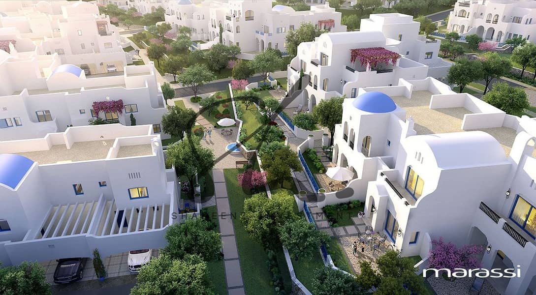 Luxury Townhouse with Horizon Sea View in Marassi Greek Village Under Market Price Fully Finished – Ready to Move! | مراسي - جريك - سيدي عبدالرحمن 8