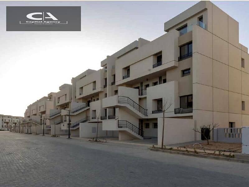 Over the cityscape, book your unit Fully finished apartment, delivery soon In the heart of New Cairo, in Al Burouj Compound View on the landscape 16