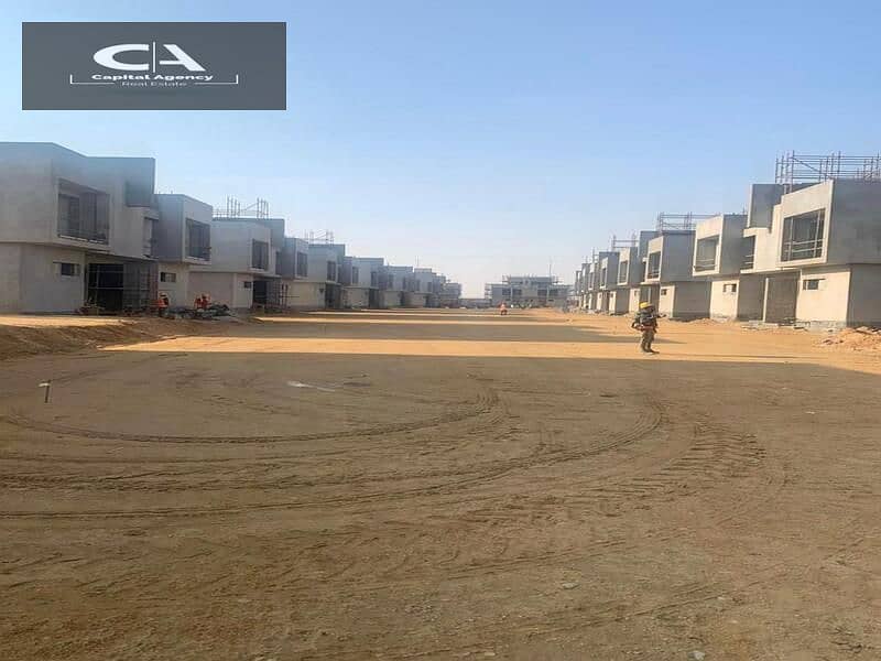 Over the cityscape, book your unit Fully finished apartment, delivery soon In the heart of New Cairo, in Al Burouj Compound View on the landscape 19