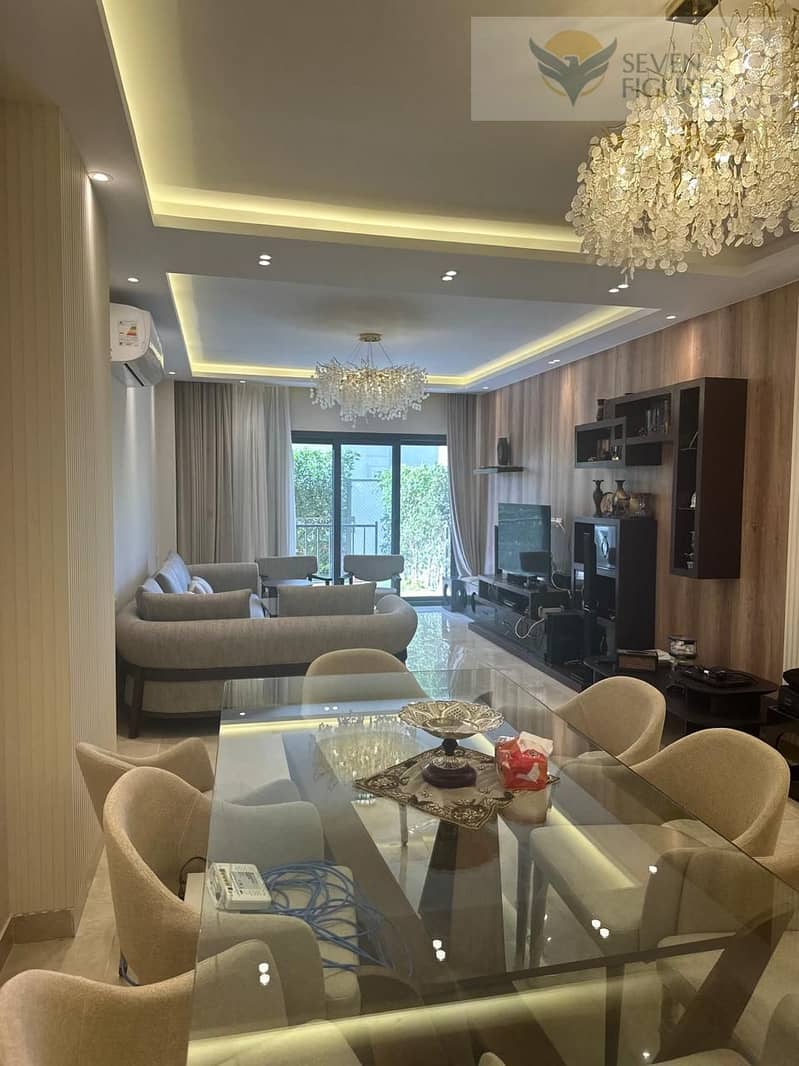 for sale apartment fully finished 195m fifth square 7