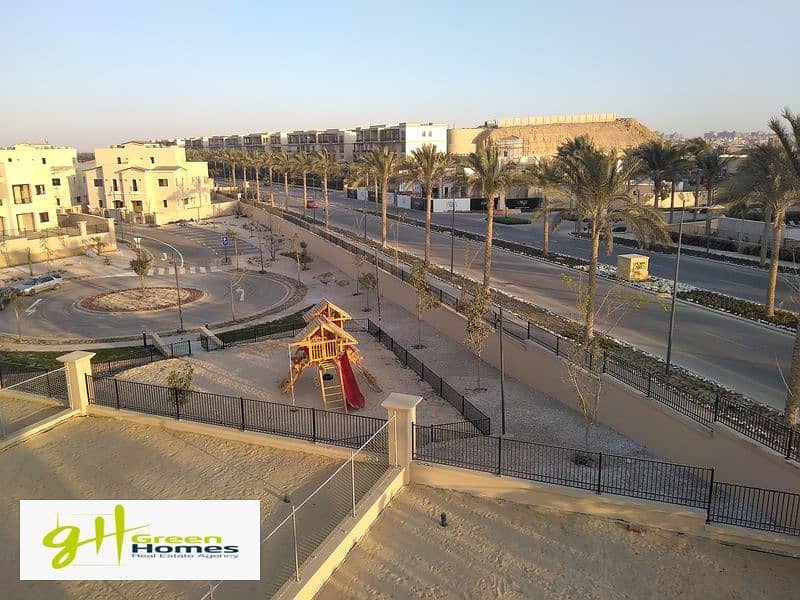 Fully finished Best layout standalone in uptown cairo with prime location and best price 1