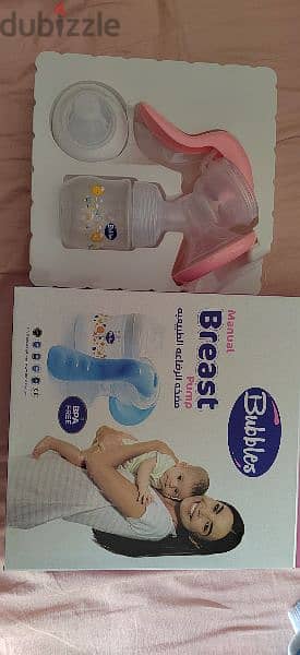 bubbles breast pump - used as new