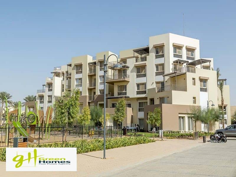 Apartment 240m best location with city view for sale in Uptown Cairo 1