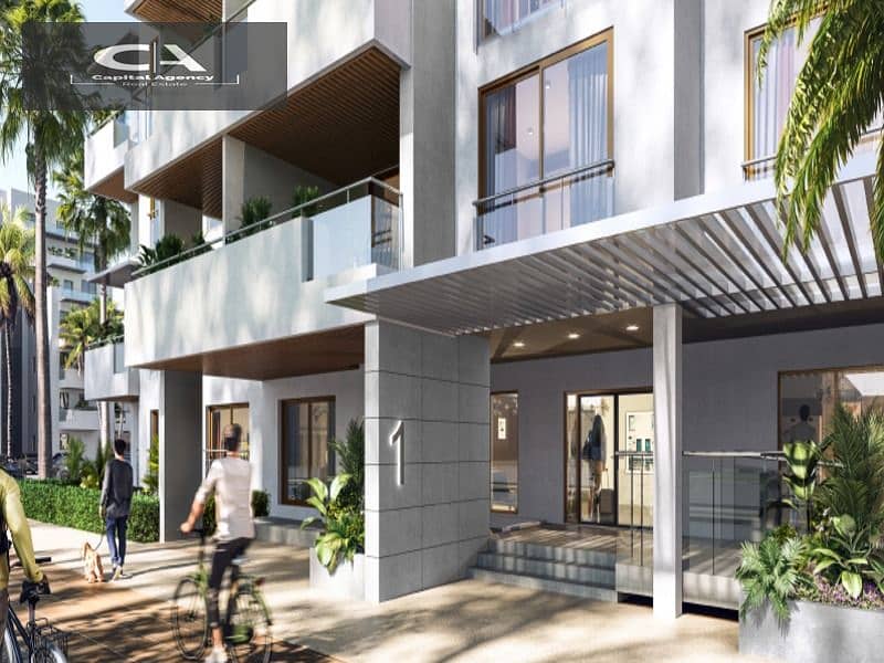 Book a fully finished apartment in Bover Cityscape, delivery soon, with a 4.5% down payment In the heart of New Cairo, in Al Burouj Compound View on t 24