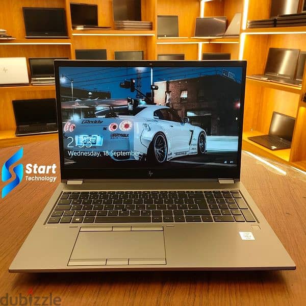 HP ZBook Fury 15 G7- i7-10850H-Ram 32gb-SSD 512gb-Vga N. Q T2000 4gb 0