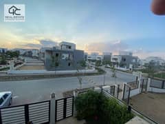 Townhouse villa for sale in Bahri, in installments, direct view on the landscape, 215 m