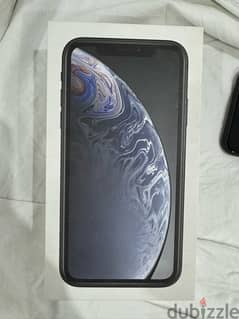 iphone xr معاه العلبه حاله نضيفه