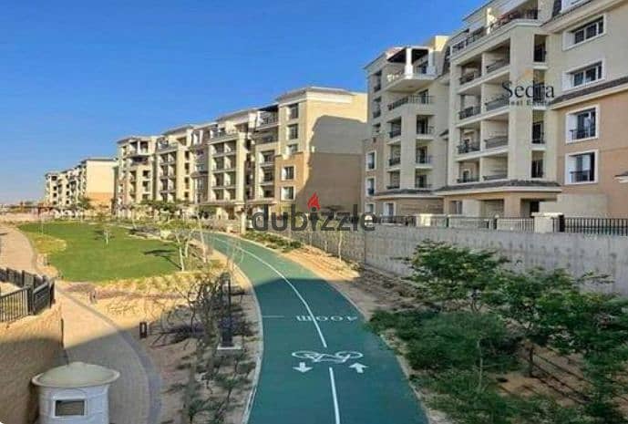 Apartment 78 meter for sale with 1 bedroom 5% Downpayment compound Sarai Al Mostakbal city 6