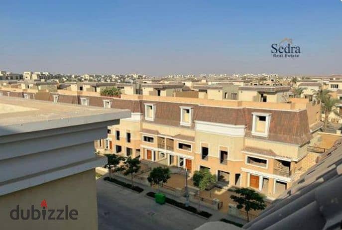 Apartment 78 meter for sale with 1 bedroom 5% Downpayment compound Sarai Al Mostakbal city 7