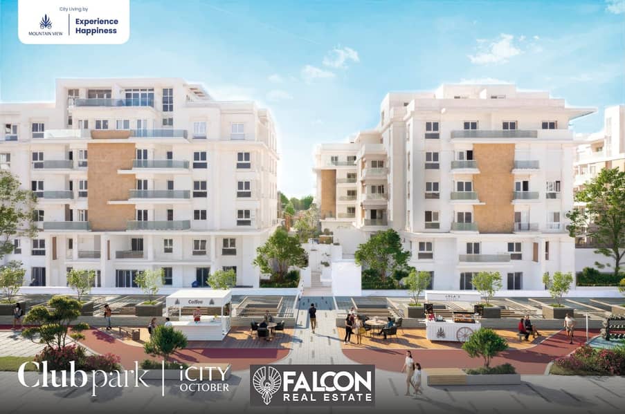 Apartment 155m immediate delivery in the Fifth Settlement, New Cairo, Mountain View ICity New Cairo Compound 7