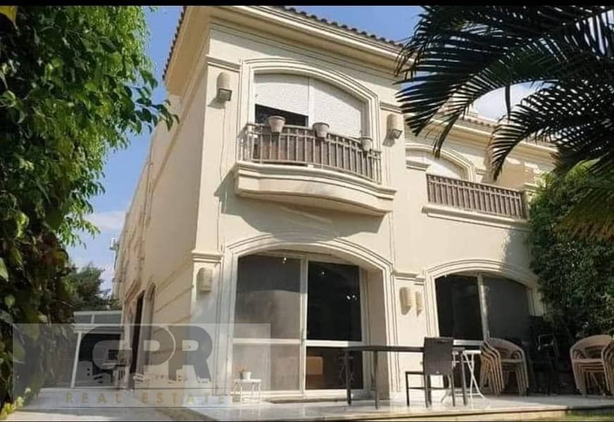 Classic twin villa ready to move 375m with installments in La Vista City لافيستا سيتي 1