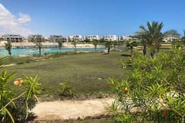 Ground floor chalet with garden for sale (Hacienda Bay - Sidi Abdel Rahman) 153 m + 218 m garden - 12,500.00 EGP (down payment + over) 0