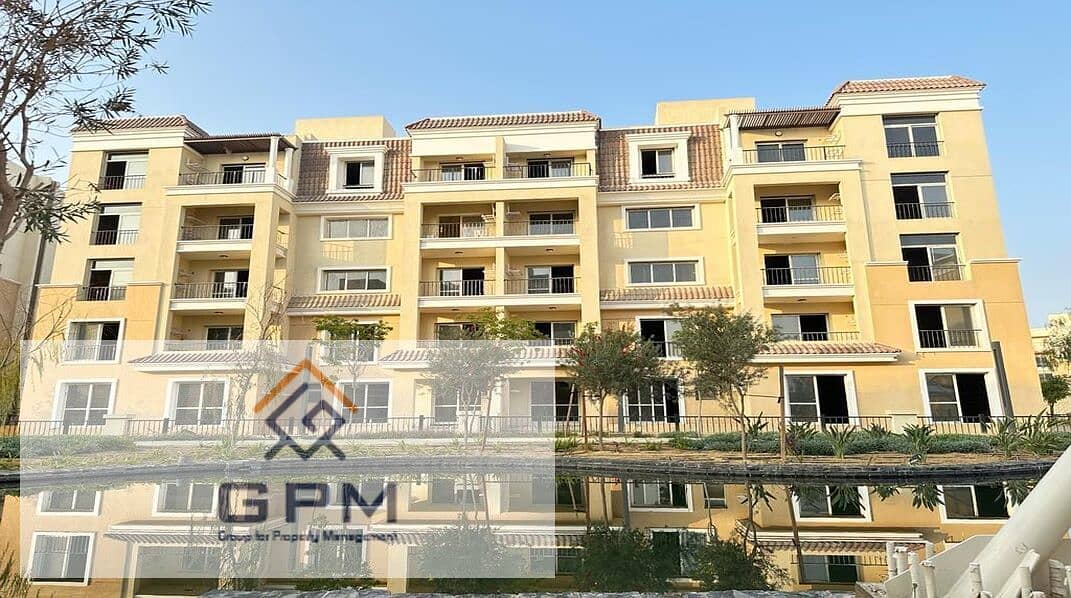 Under market price Duplex with garden for sale in Sarai , Mostakbal city 15