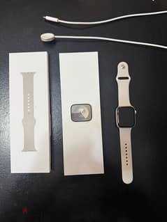 Apple Watch Series 9 45mm Starlight 1 week used