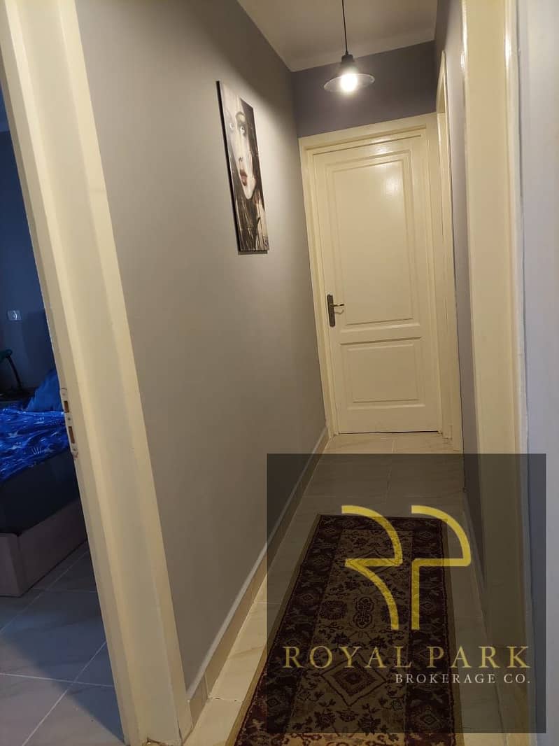 Furnished apartment for rent in Madinaty, 3 rooms, fully air-conditioned, modern furniture 8