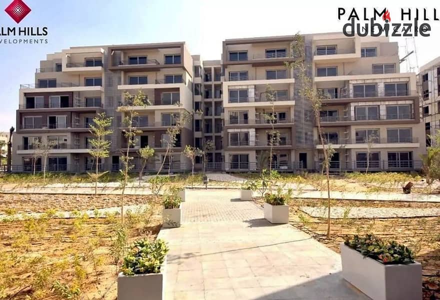 Ground Floor Apartment with Private Garden for Sale – Full North Orientation – Installments in Palm Hills, New Cairo Extension 11