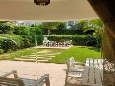 Apartment with garden, immediate receipt, for sale in Mountain View iCity, Fifth Settlement, with a down payment of 2 million and installments over 7