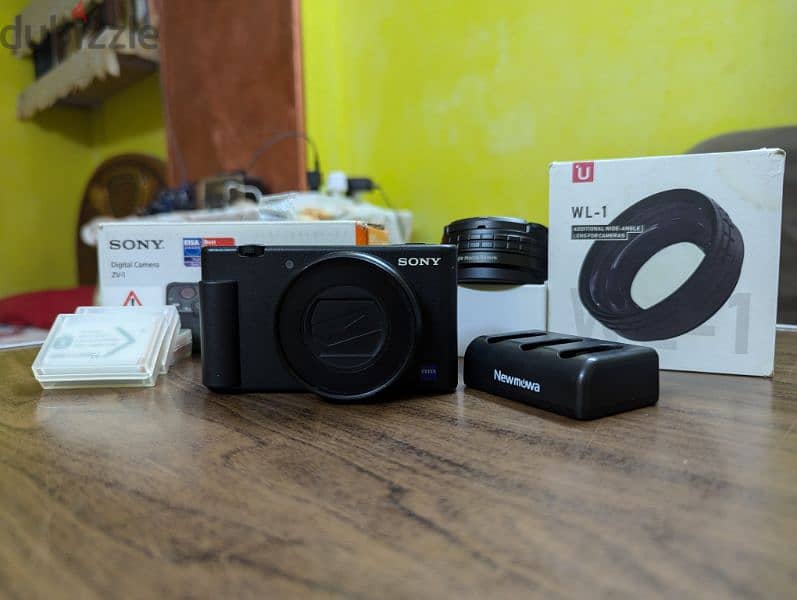 camera sony zv-1 + all accessories 1