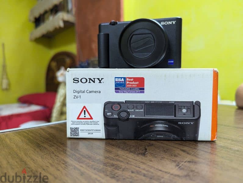 camera sony zv-1 + all accessories 5