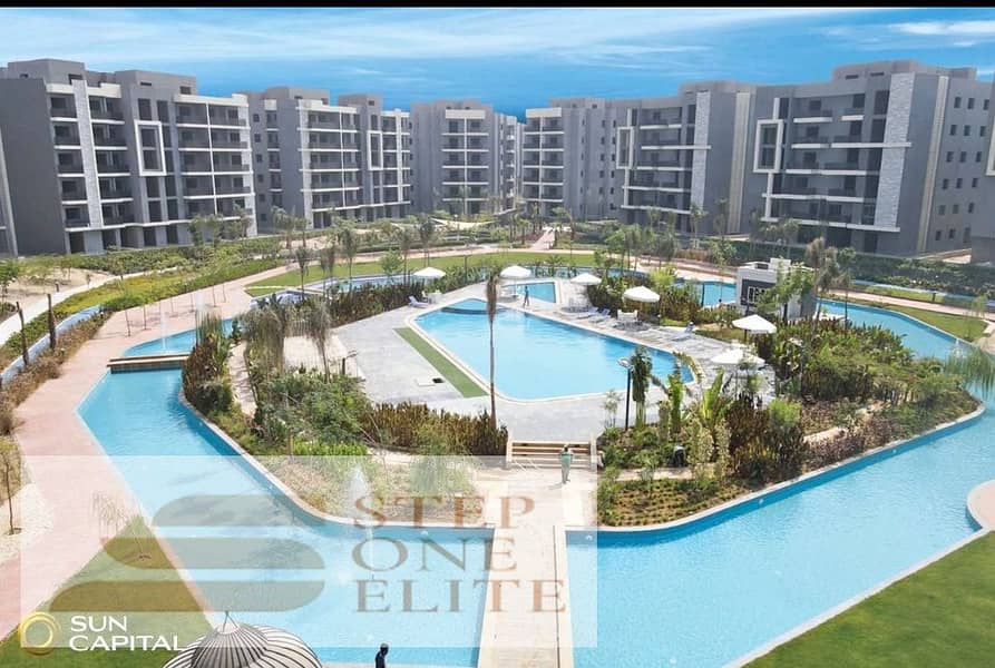 2-bedroom apartment at a special price, ready to move, two minutes from Mall of Arabia 9