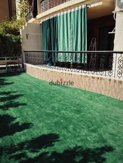 Furnished Ground Floor Apartment With Garden For Rent 155 Meters In Al Rehab City Phase 9