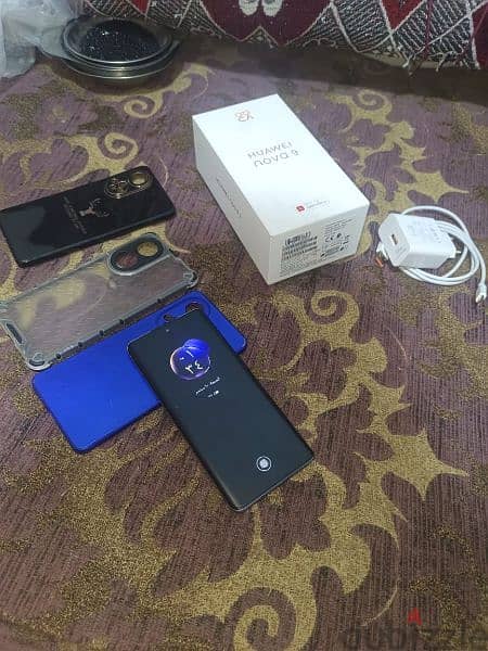 Huawei nova 9 128/8 Sd 778 الموبايل كسر كسر كسر الزيرو و معاه كل حاجته 1