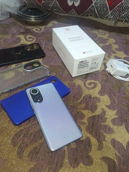 Huawei nova 9 128/8 Sd 778 الموبايل كسر كسر كسر الزيرو و معاه كل حاجته 4