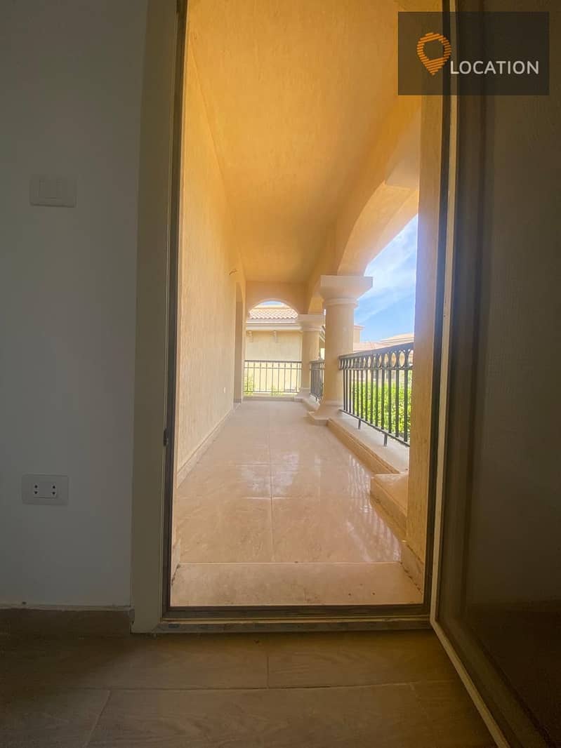 For rent a Standalone villa of 333 m with special finishes in VG2 overlooking a wide garden view in Madinaty 19