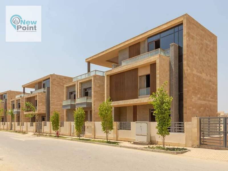 In front of Madinaty, own a Standalone villa for 2 million down payment with Misr City in The Butterfly, Mostaqbal City 2