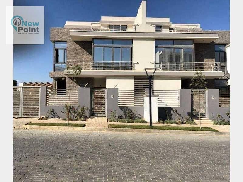 In front of Madinaty, own a Standalone villa for 2 million down payment with Misr City in The Butterfly, Mostaqbal City 3