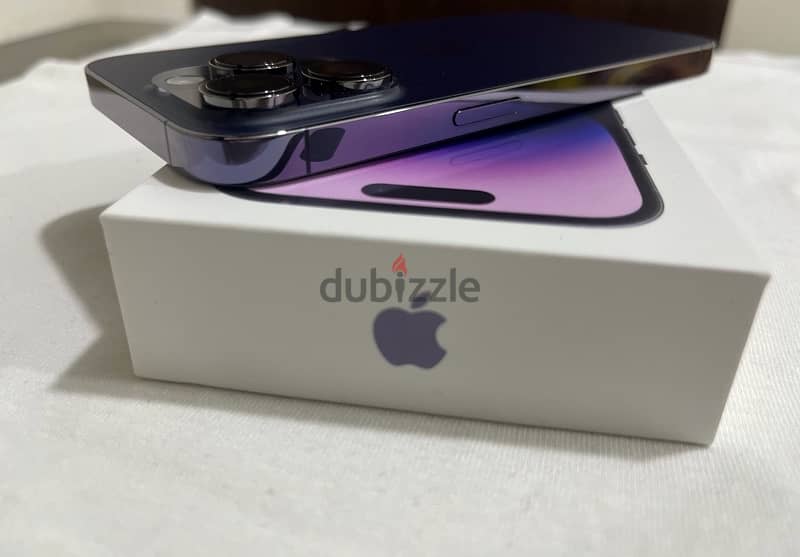 Iphone 14 Pro 128 GB Purple 5G With Facetime battery 90% 2