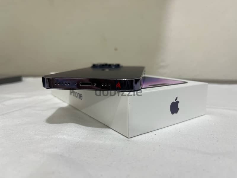 Iphone 14 Pro 128 GB Purple 5G With Facetime battery 90% 4