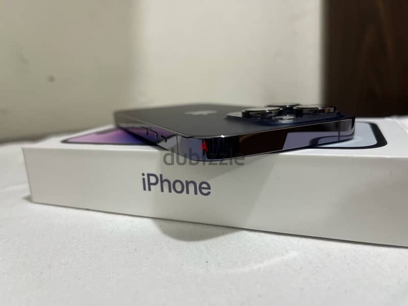 Iphone 14 Pro 128 GB Purple 5G With Facetime battery 90% 9