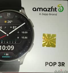 ساعة amazfit pop 3r